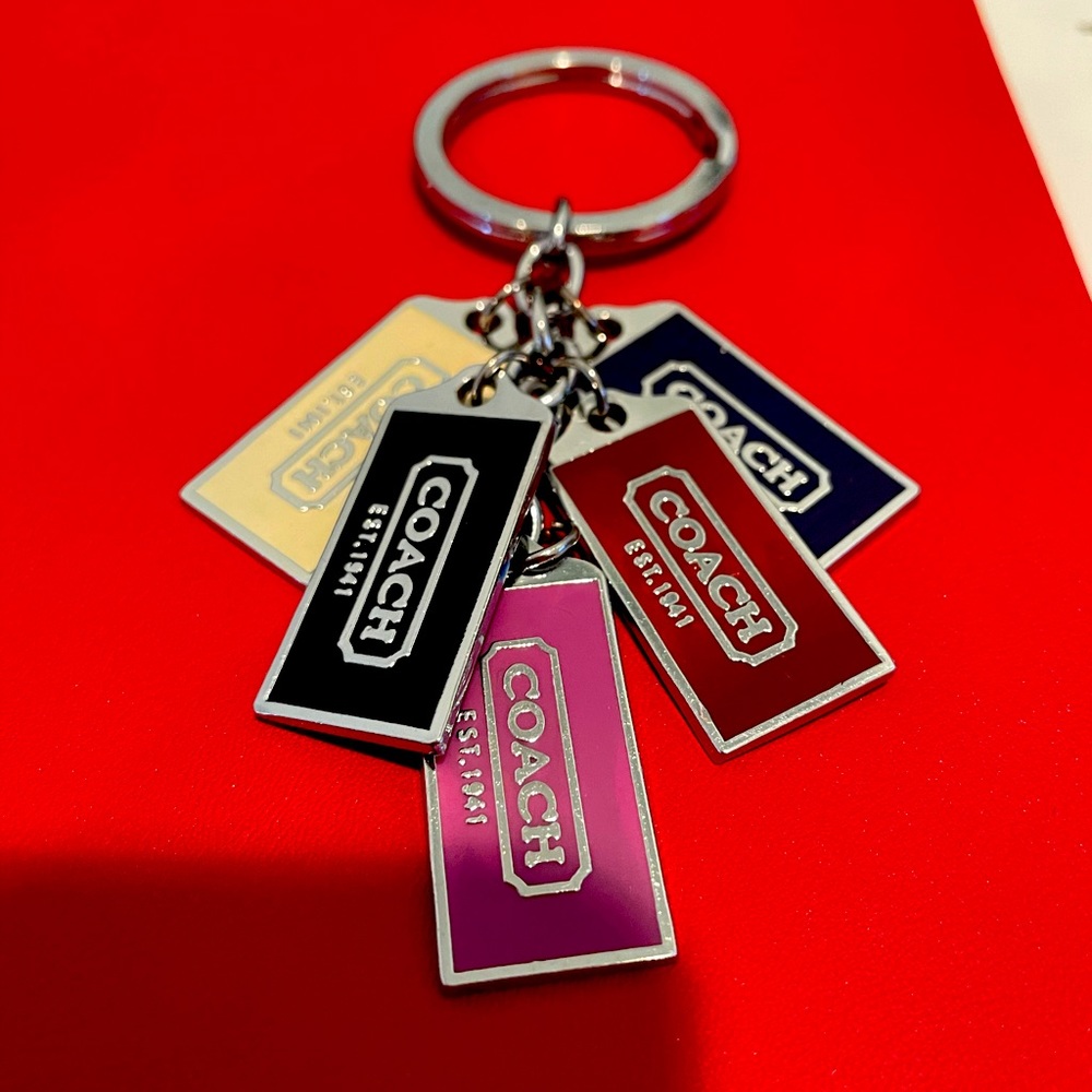 Coach Keychain